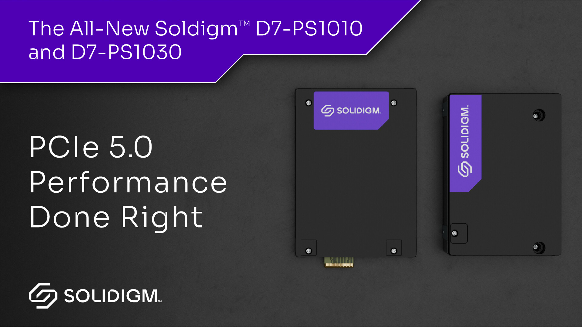 Solidigm розширює сімейство SSD D7 для центрів обробки даних